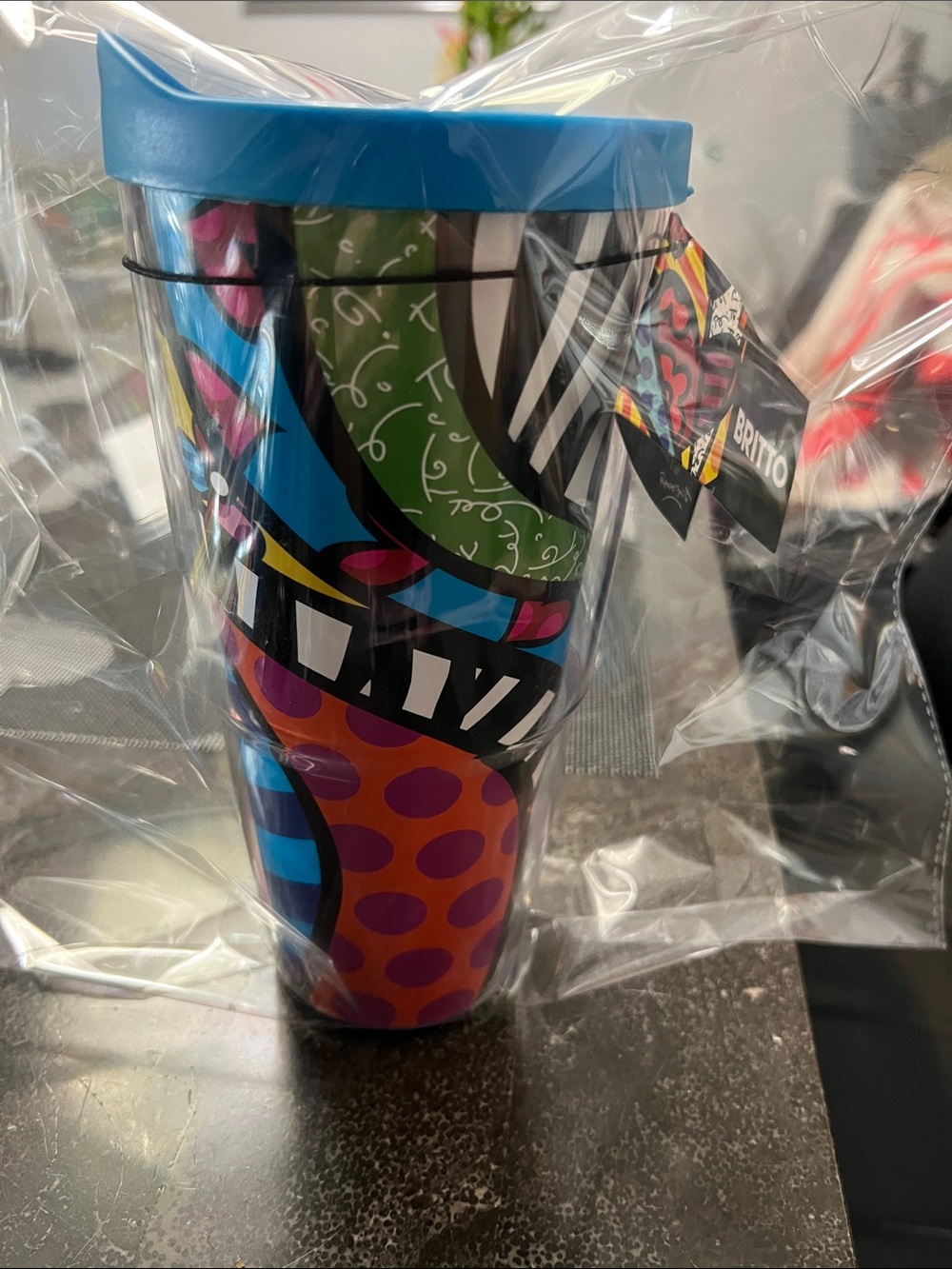 ROMERO BRITTO Tumbler♥️Collection 20oz BPA FREE (hand wash only) - Picture 3 of 4